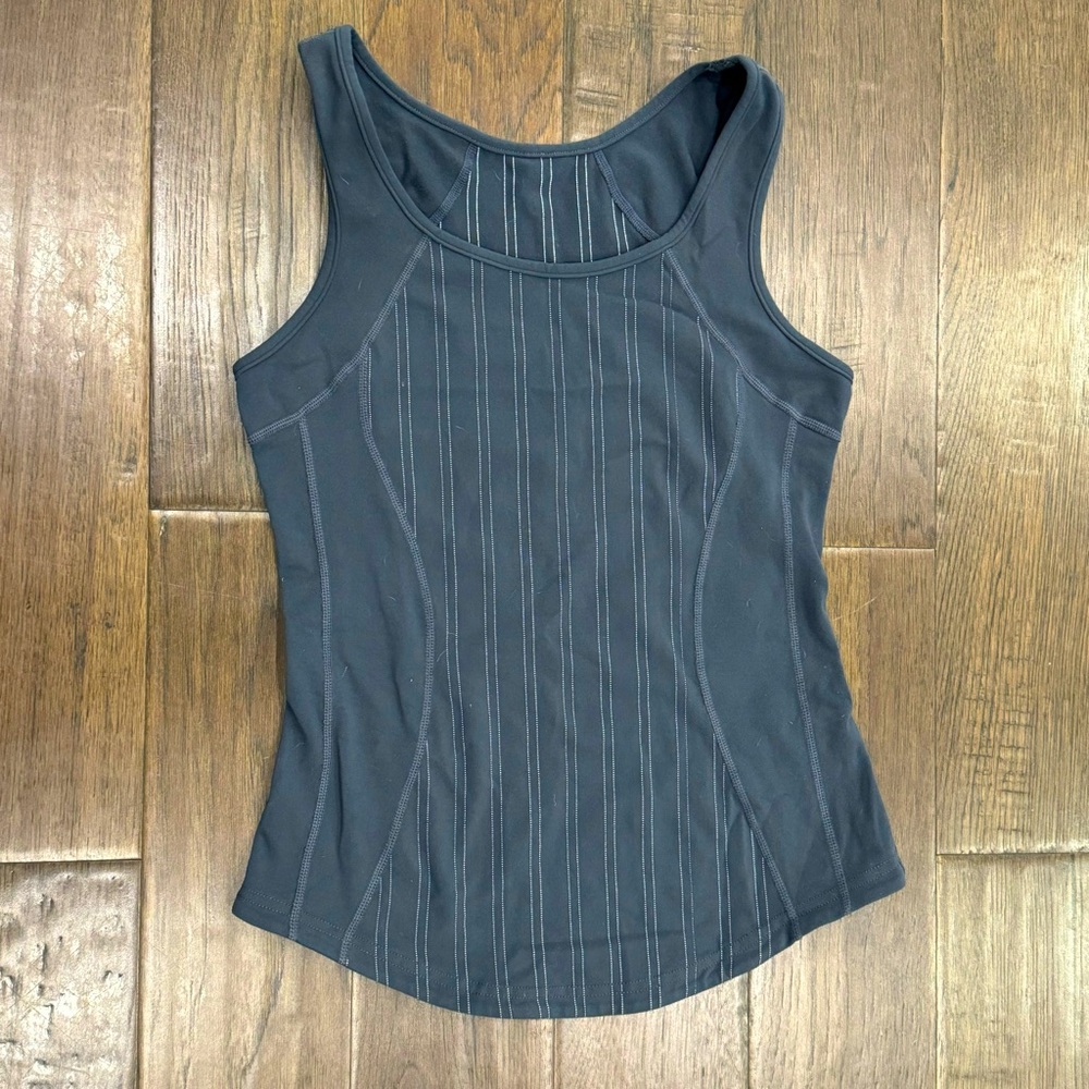 lululemon athletica Dark Gray Tank Top